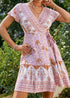Boho Floral Mini Dress Judith